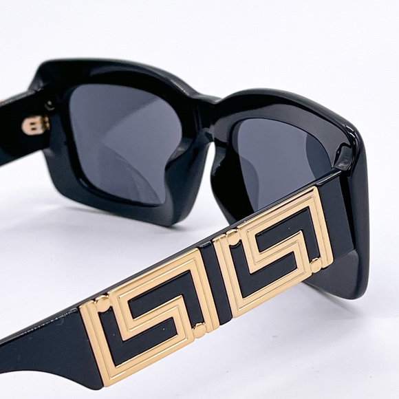 NEW VERSACE VE4444U GB1/87 VERSACE VE4444 BLCK EYEWEAR MOD 4444-U GB1/87 - Picture 6 of 10